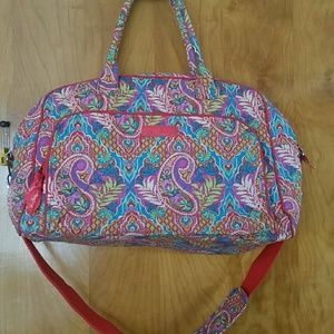Vera Bradley travel duffel bag